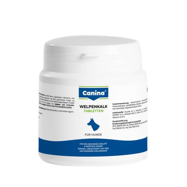 Canina Welpenkalk tabletes kauliem kucēniem 150 g N150